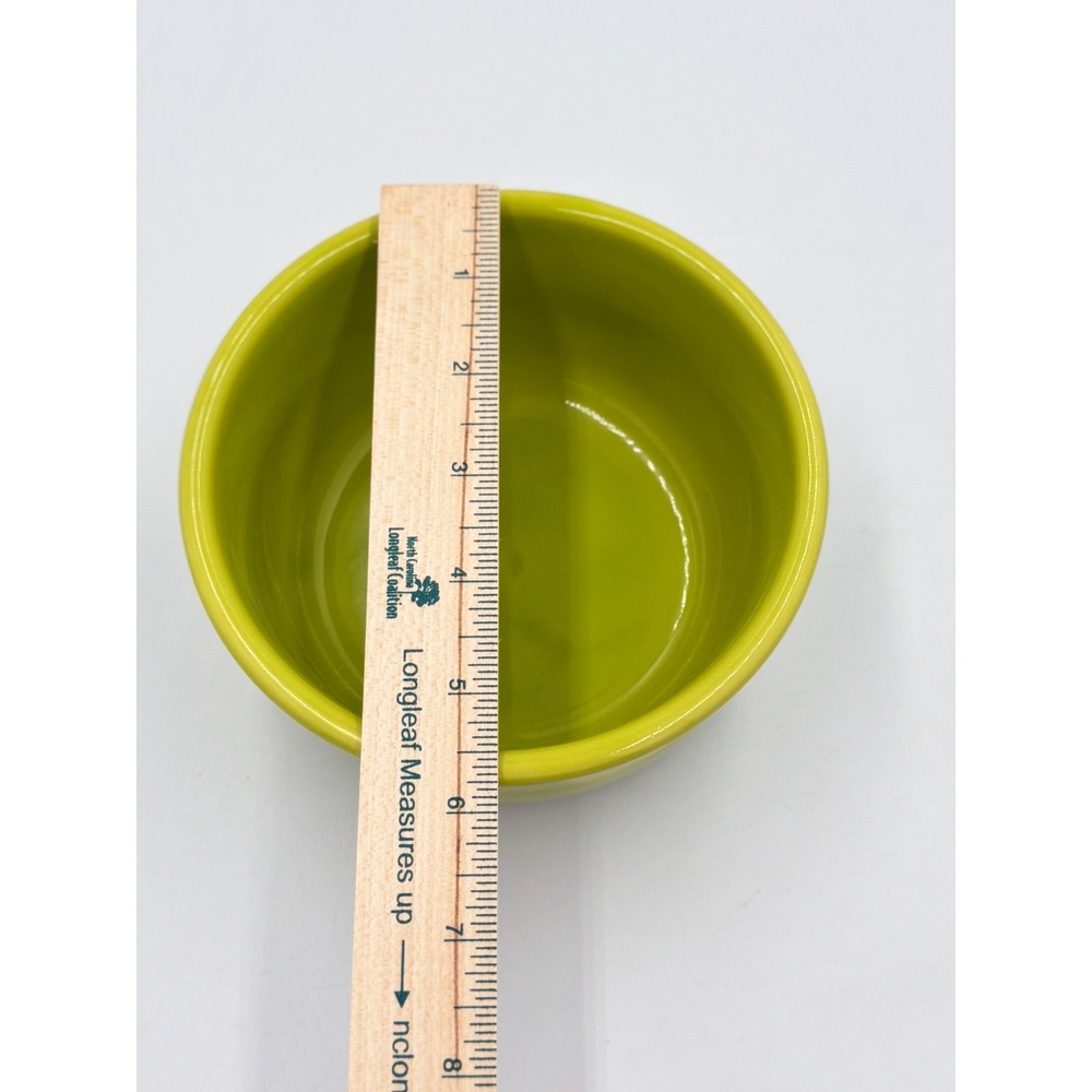 Fiesta Lemongrass Fruit Bowl 5.5 Inch HLC USA Fiestaware Green - Picture 5 of 6
